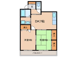 ホワイトハウスの物件間取画像